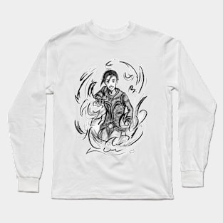 Inktober - day 4 SPELL Long Sleeve T-Shirt